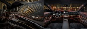 Speakerless car audio system Continental and Sennheiser - Car-atalog.com